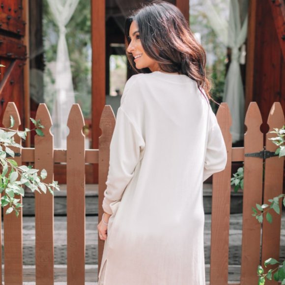 Amaryllis X HeyNasreen Keep It Cozy Cardigan in Mocha - XS - Picture 2 of 3